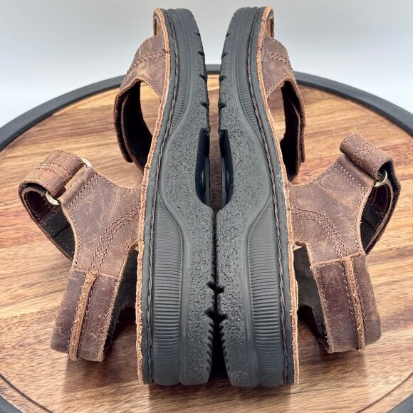 NAOT Arthur Brown Nubuck Oil Sandals Strappy Men\'s EU43/US 10-10.5 Israel main image 6